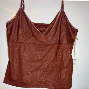 NWT Cody James & Shyanne Rust Copper Shirt XL